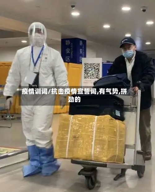疫情训词/抗击疫情宣誓词,有气势,拼劲的