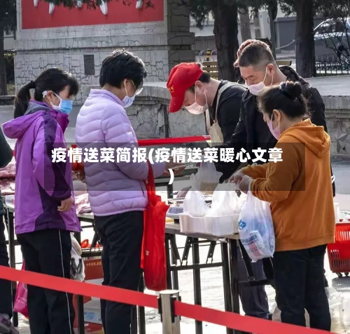 疫情送菜简报(疫情送菜暖心文章)