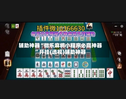 辅助神器“微乐麻将小程序必赢神器”开挂(透视)辅助神器