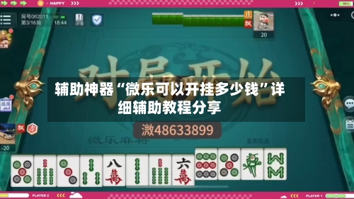辅助神器“微乐可以开挂多少钱”详细辅助教程分享