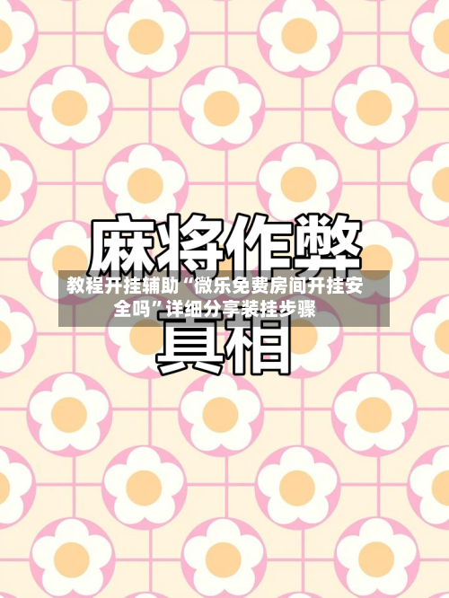 教程开挂辅助“微乐免费房间开挂安全吗”详细分享装挂步骤