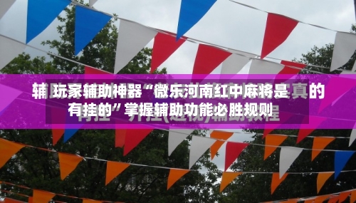 玩家辅助神器“微乐河南红中麻将是有挂的”掌握辅助功能必胜规则