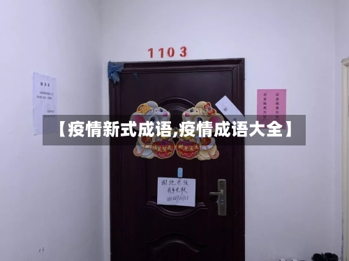 【疫情新式成语,疫情成语大全】