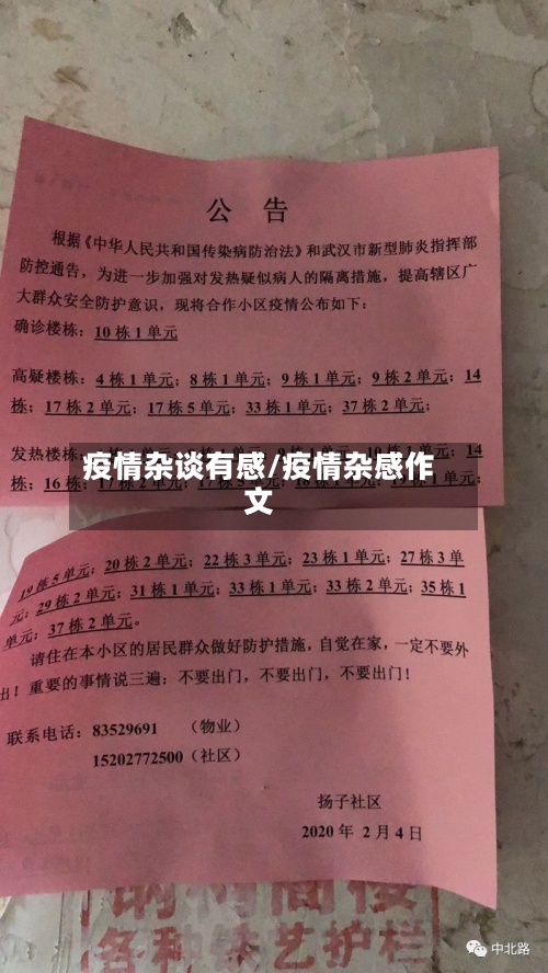 疫情杂谈有感/疫情杂感作文