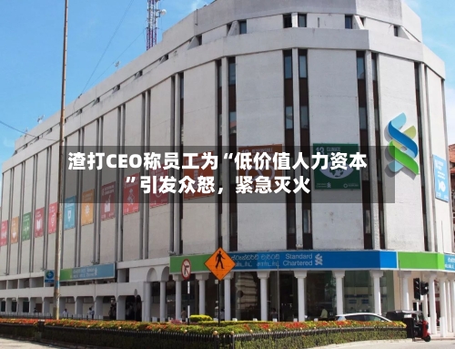 渣打CEO称员工为“低价值人力资本”引发众怒,紧急灭火