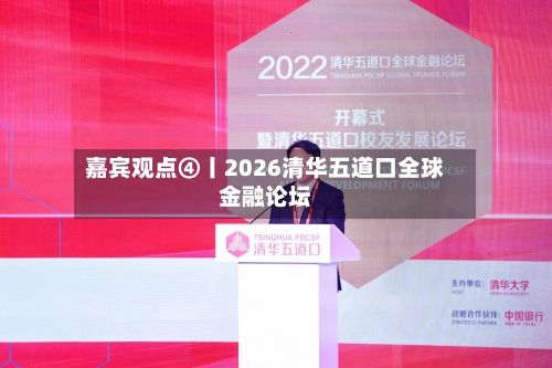 嘉宾观点④丨2026清华五道口全球金融论坛