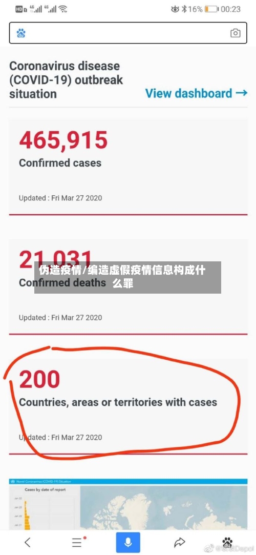 伪造疫情/编造虚假疫情信息构成什么罪
