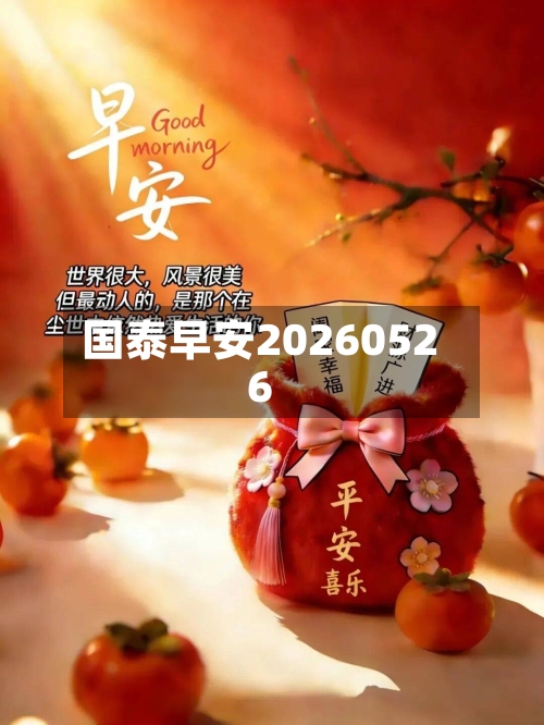 国泰早安20260526