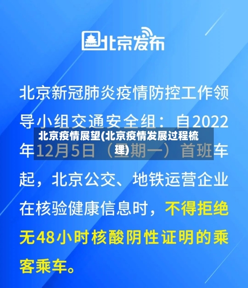 北京疫情展望(北京疫情发展过程梳理)