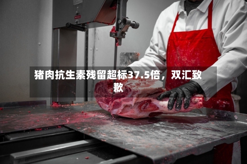 猪肉抗生素残留超标37.5倍,双汇致歉