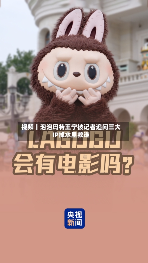 视频丨泡泡玛特王宁被记者追问三大IP掉水里救谁