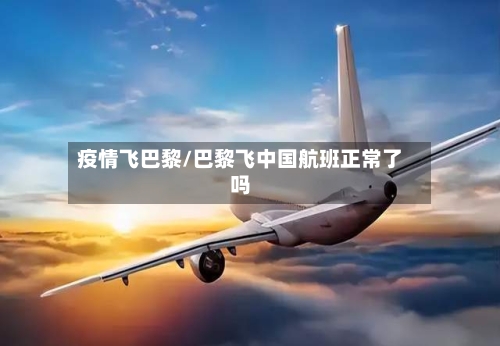 疫情飞巴黎/巴黎飞中国航班正常了吗