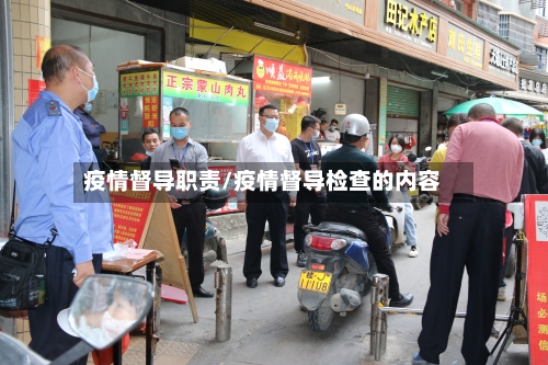 疫情督导职责/疫情督导检查的内容