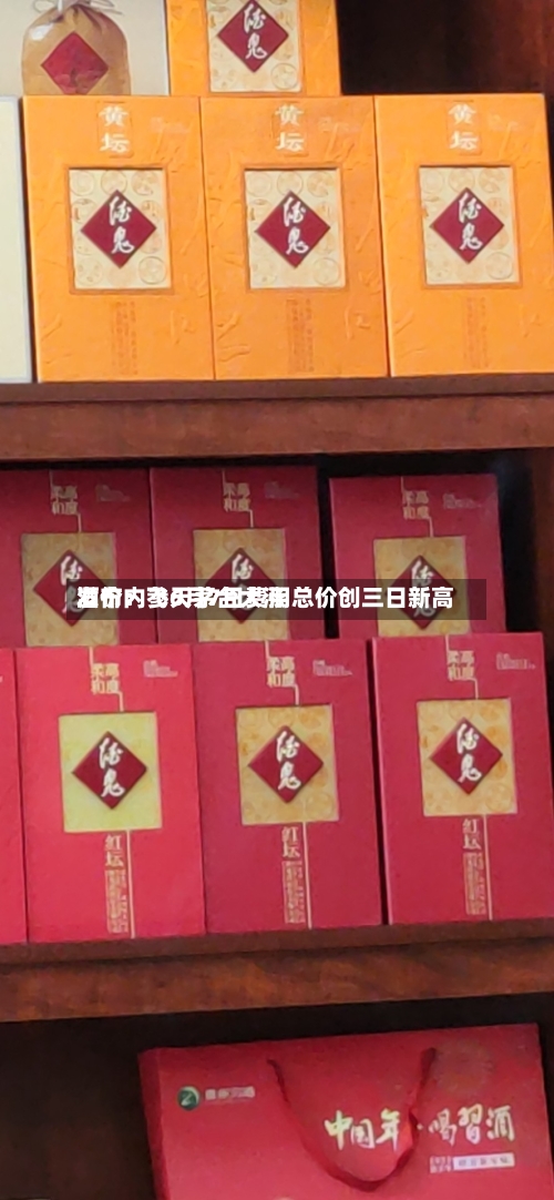 酒价内参6月7日费用发布：飞天茅台大涨 总价创三日新高