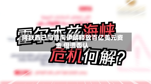 阿联酋已同意向伊朗释放百亿美元资金 但遭否认