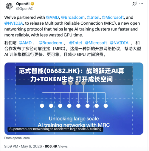 范式智能(06682.HK)：战略跃迁AI算力+TOKEN生态 打开成长空间