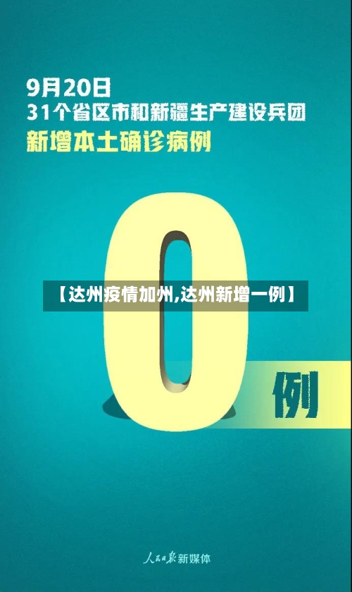 【达州疫情加州,达州新增一例】