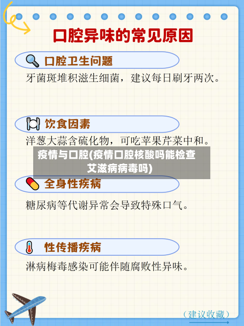 疫情与口腔(疫情口腔核酸吗能检查艾滋病病毒吗)