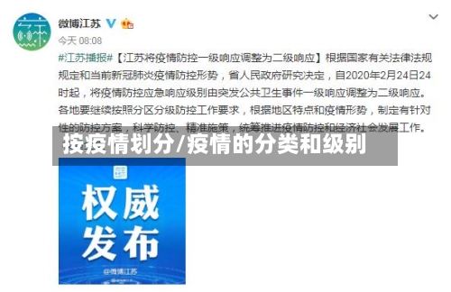 按疫情划分/疫情的分类和级别
