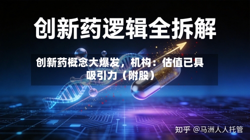 创新药概念大爆发,机构:估值已具吸引力(附股)