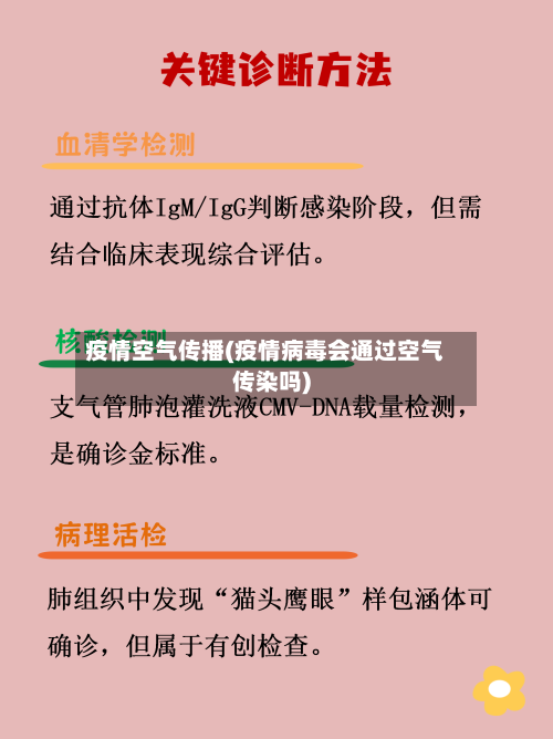 疫情空气传播(疫情病毒会通过空气传染吗)