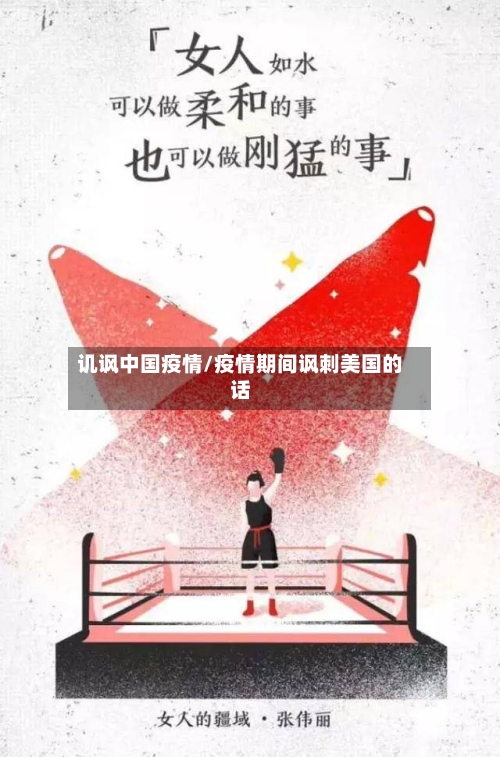 讥讽中国疫情/疫情期间讽刺美国的话