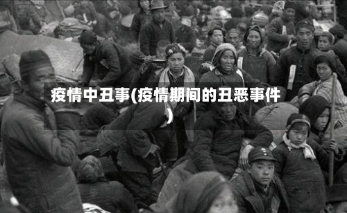 疫情中丑事(疫情期间的丑恶事件)